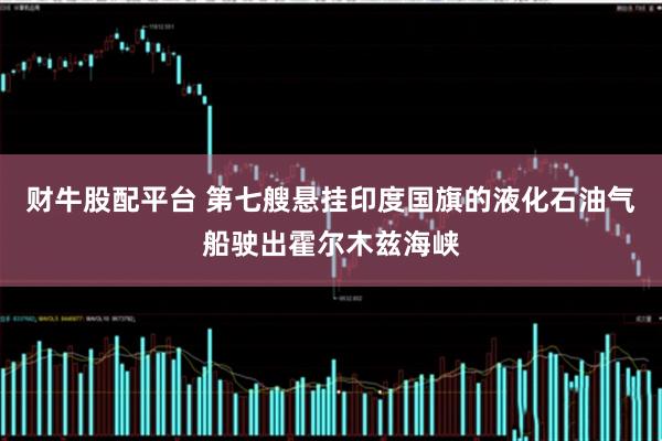 财牛股配平台 第七艘悬挂印度国旗的液化石油气船驶出霍尔木兹海峡